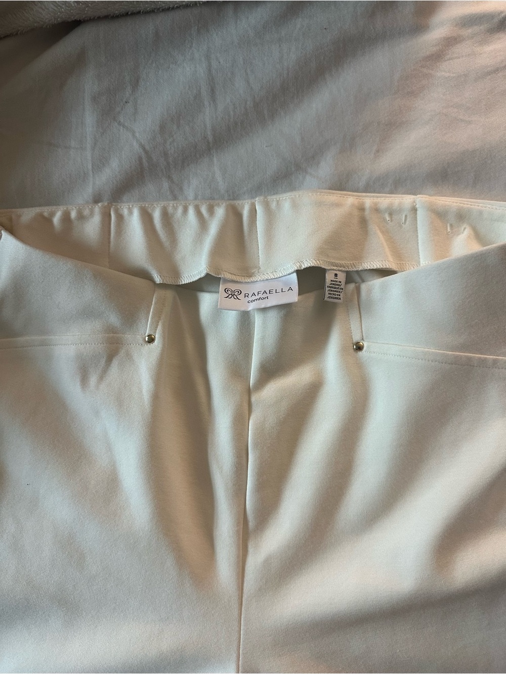 Rafaella Cream Dress Pants8